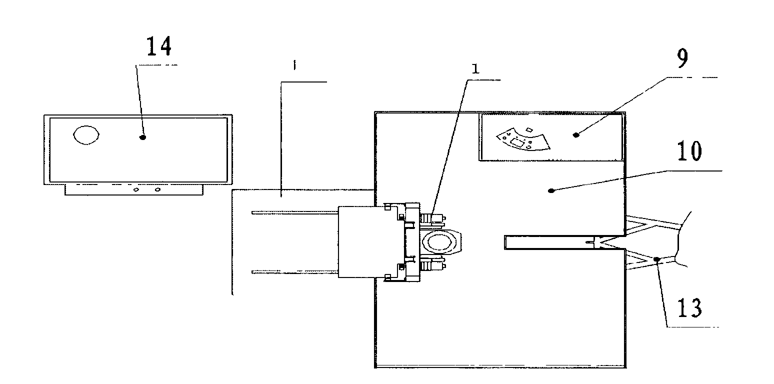 Gear rack lifting drilling machine