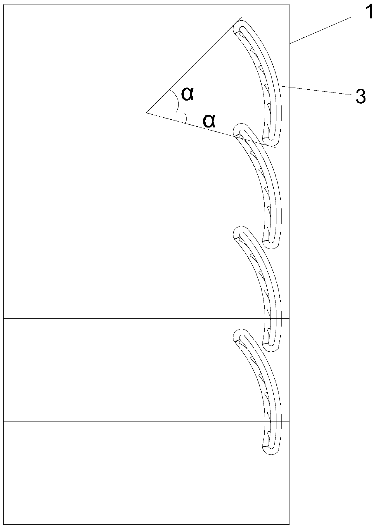 Book shelf facilitating storing and taking