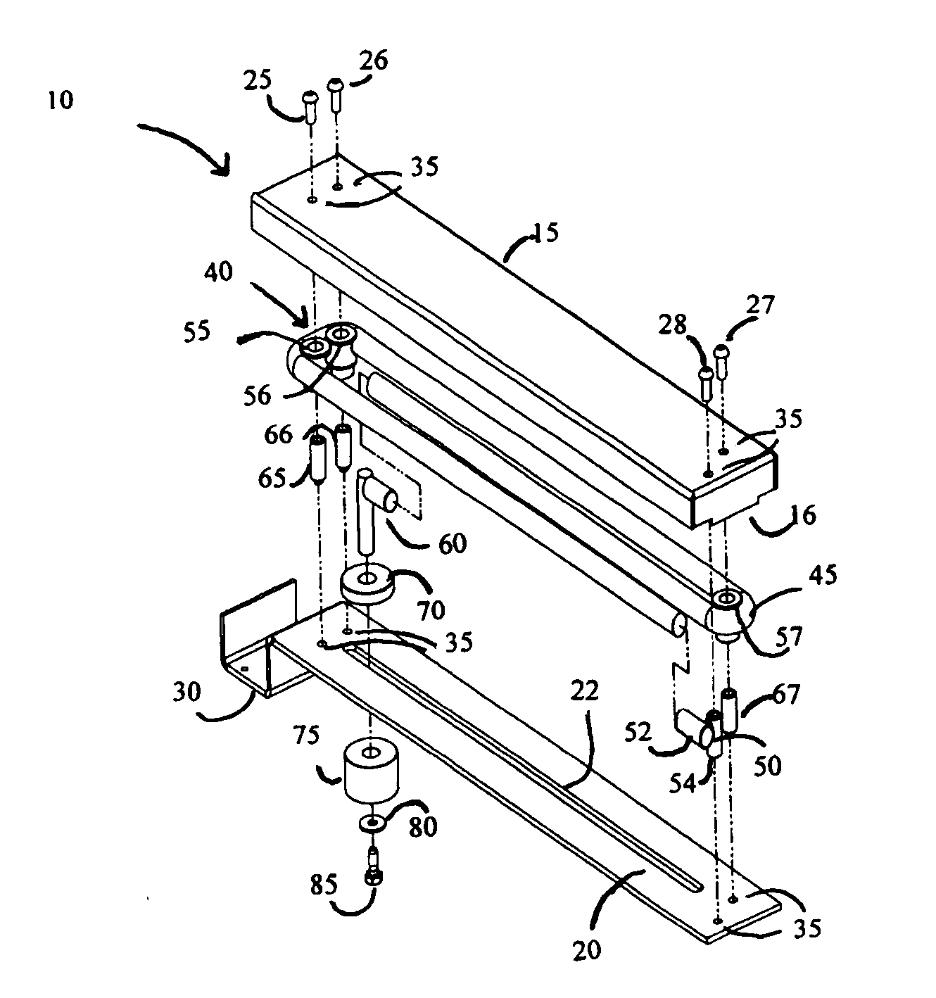 Solid composition stick applicator