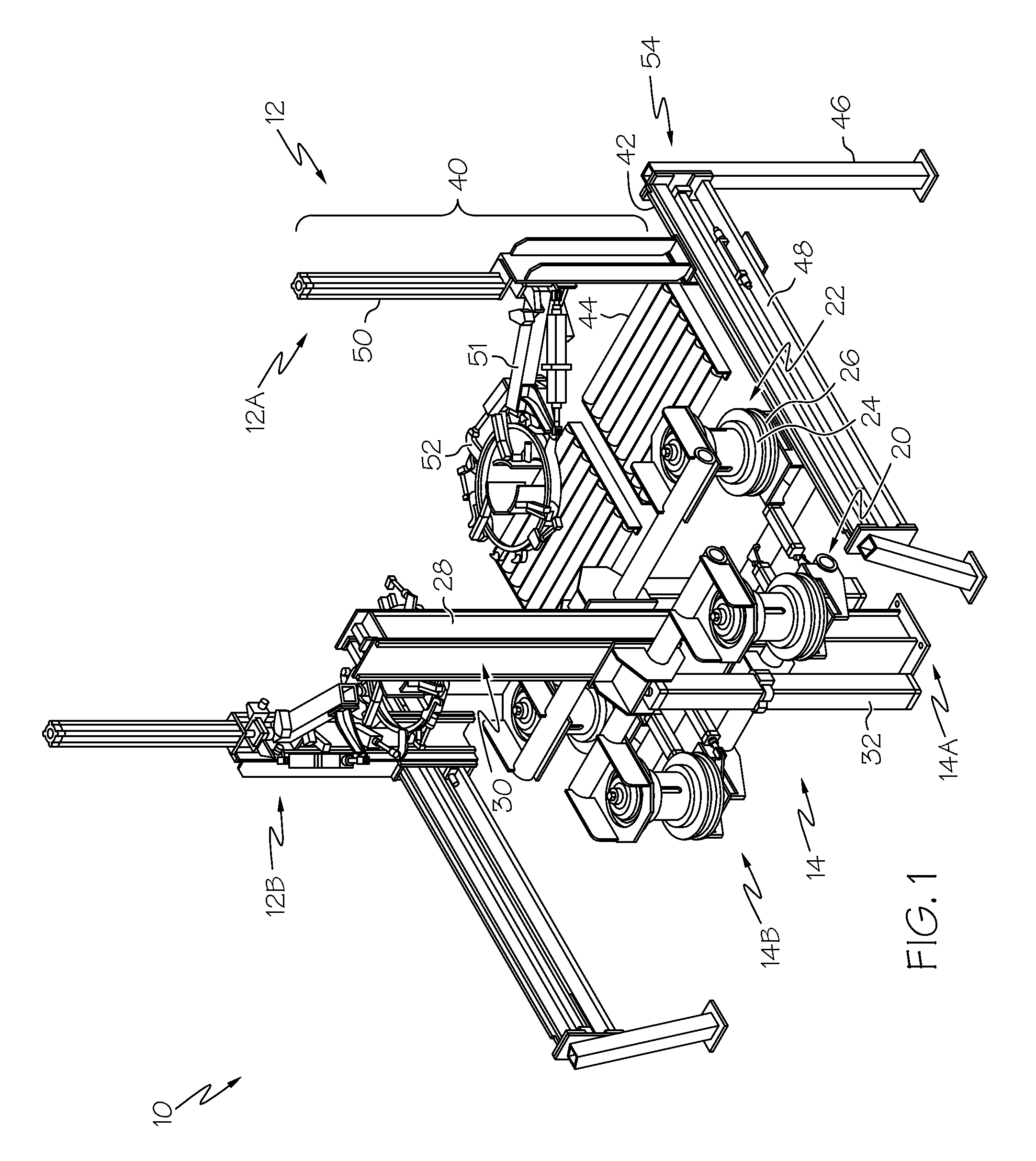 Combination loader and post cure inflator