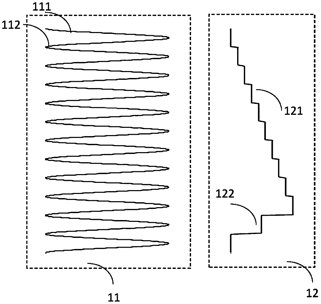 Confocal scanning microscope light source modulation method