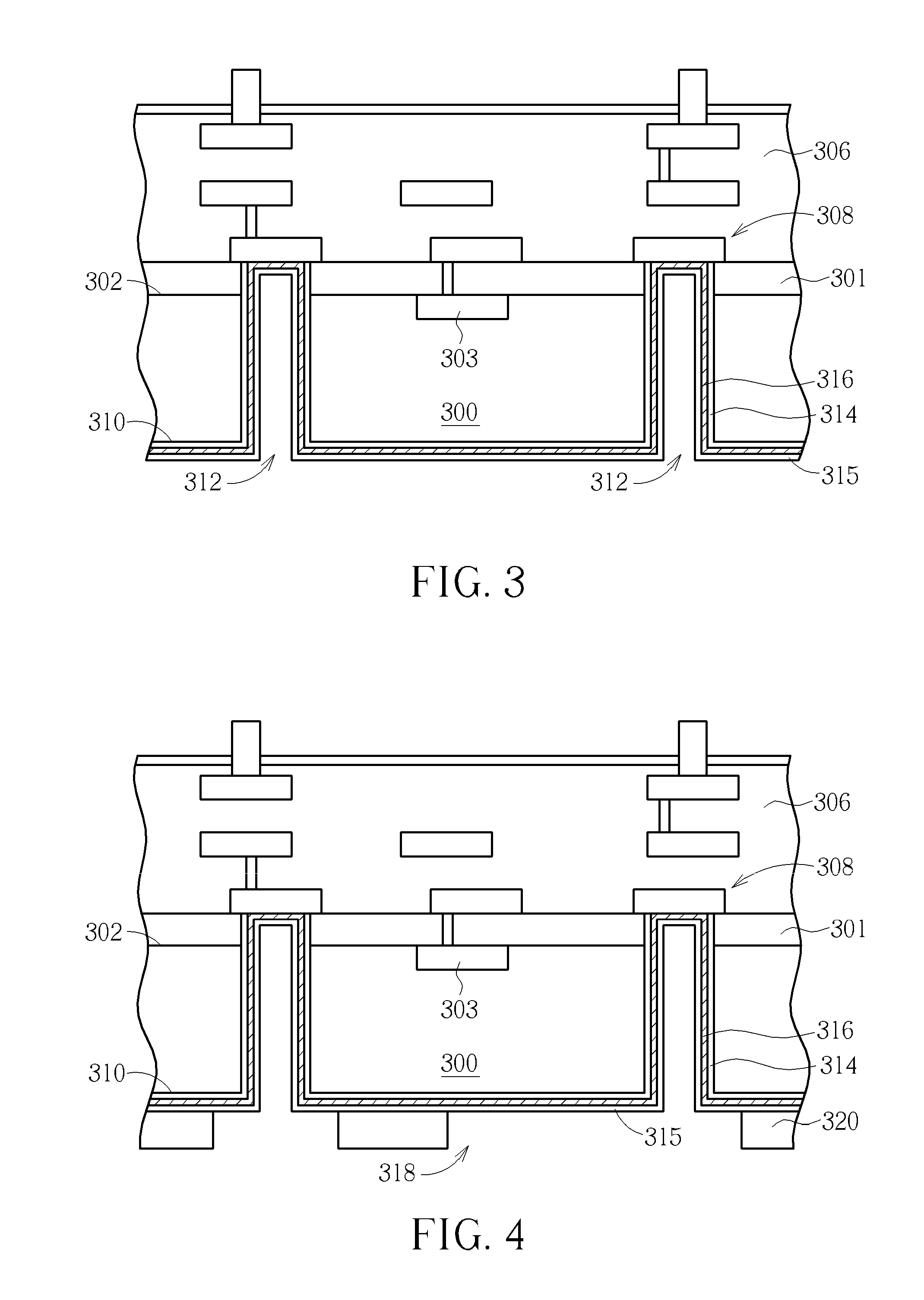 Chip With Through Silicon Via Electrode And Method Of Forming The Same