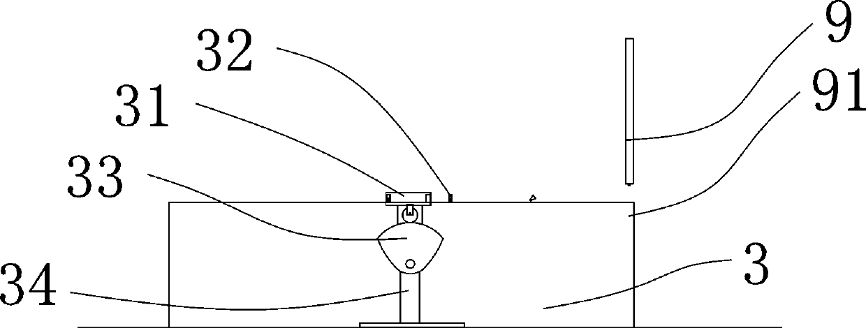 Putter type badminton automatically recovers the field