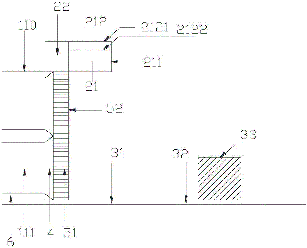 Outdoor wind-induced snow drift testing device