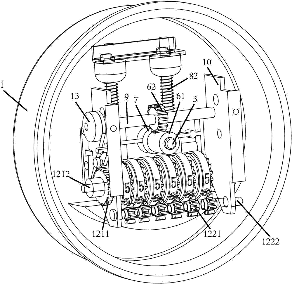 Odometer applied on vehicle axle for metering vehicle-miles of travel