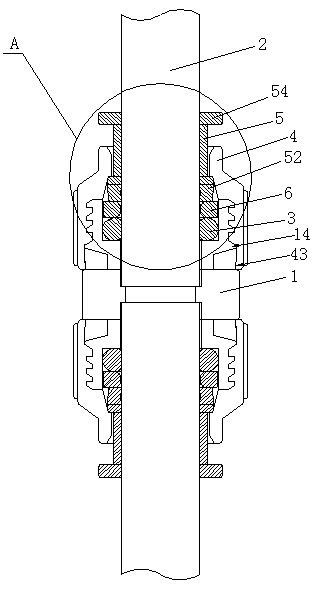 Rotary locking quick joint