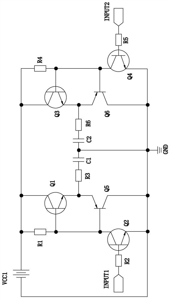 Intelligent jacquard piezoelectric ceramic positive and negative double-voltage driving circuit and warp knitting machine