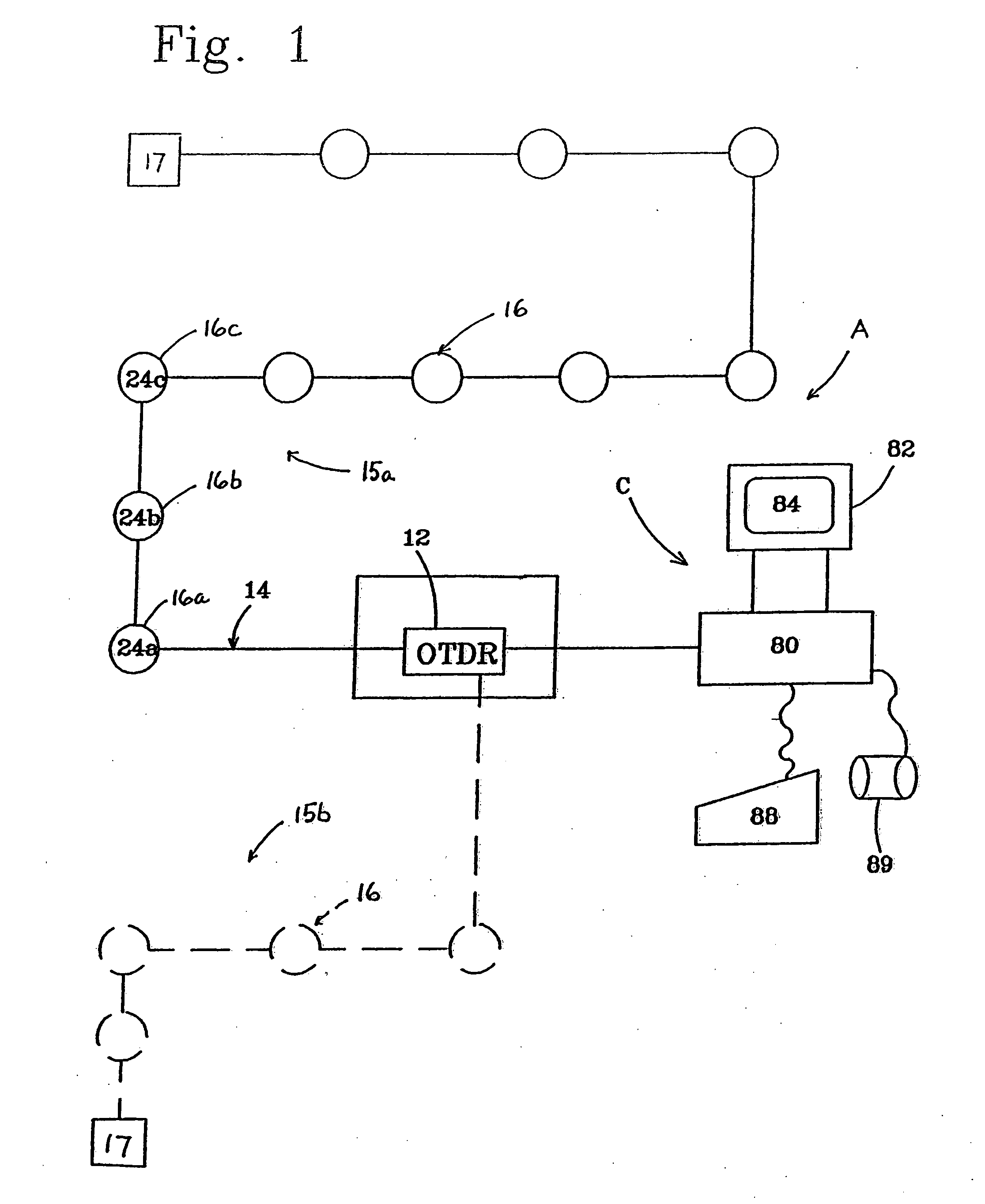 Double-end fiber optic security system for sensing intrusions