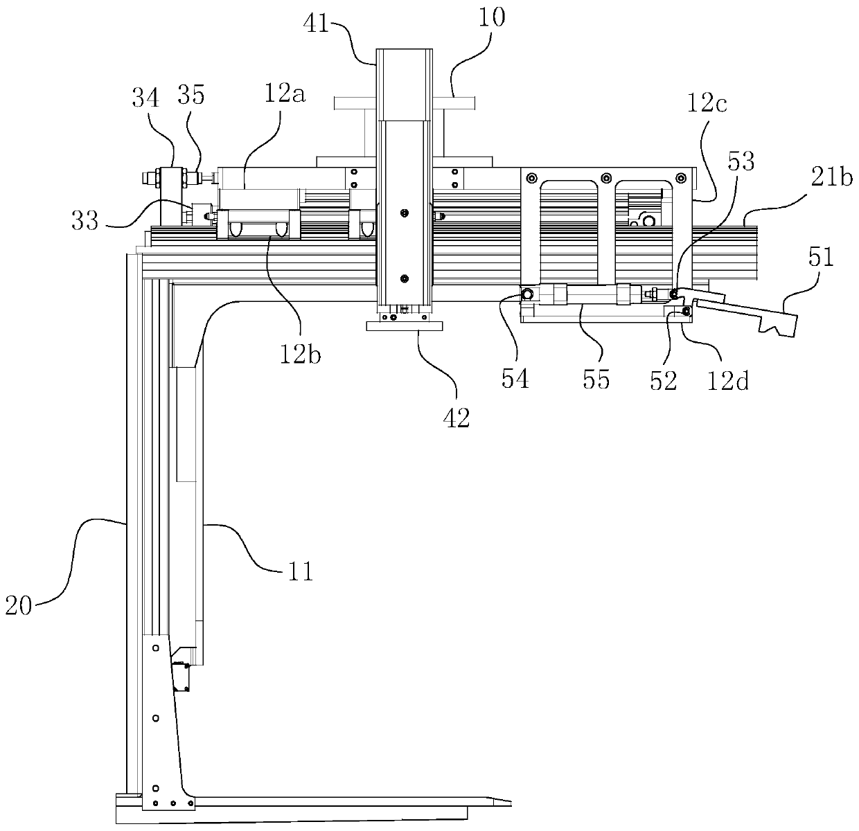 Gripper for stacking robot