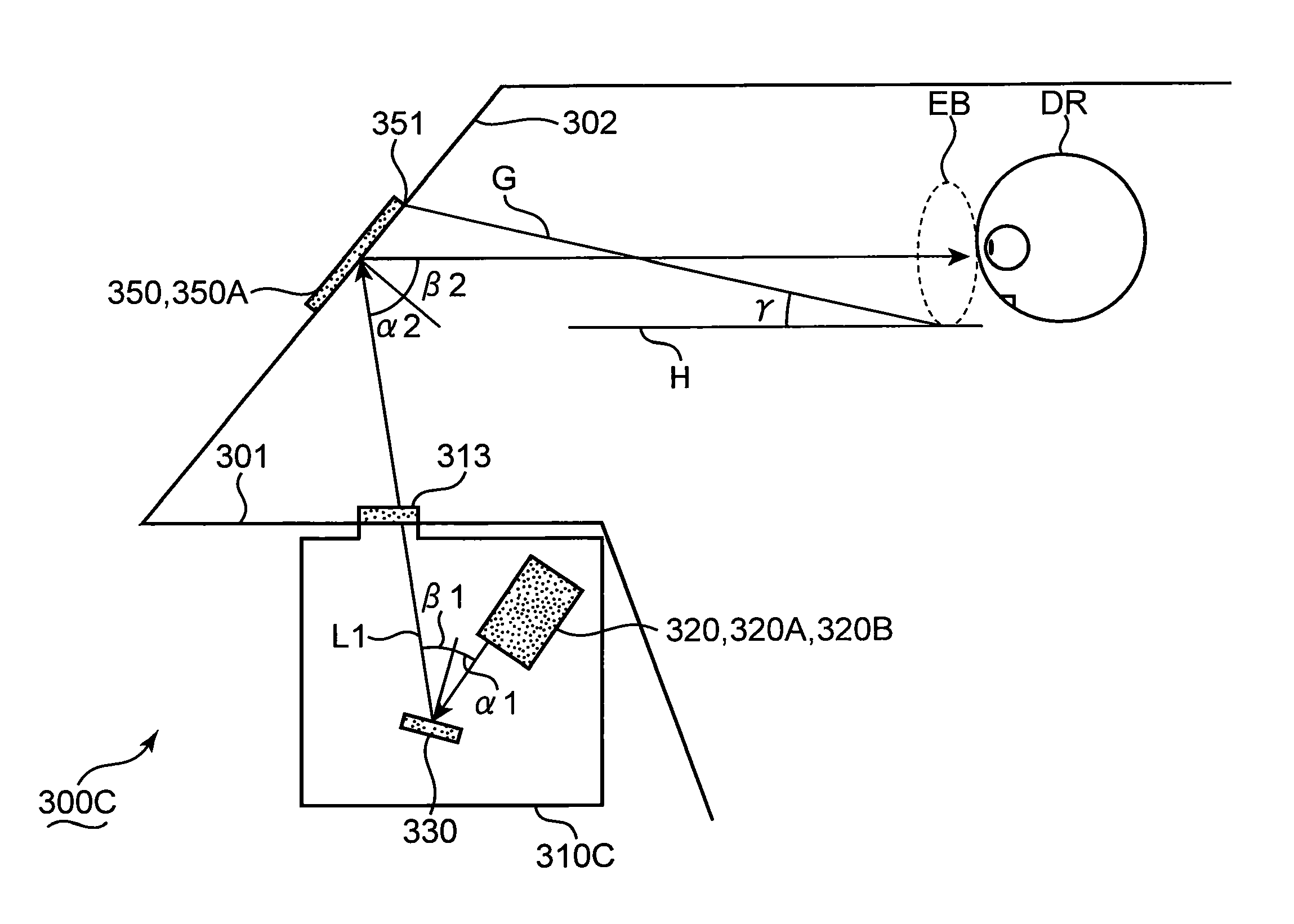 Transmissive display device