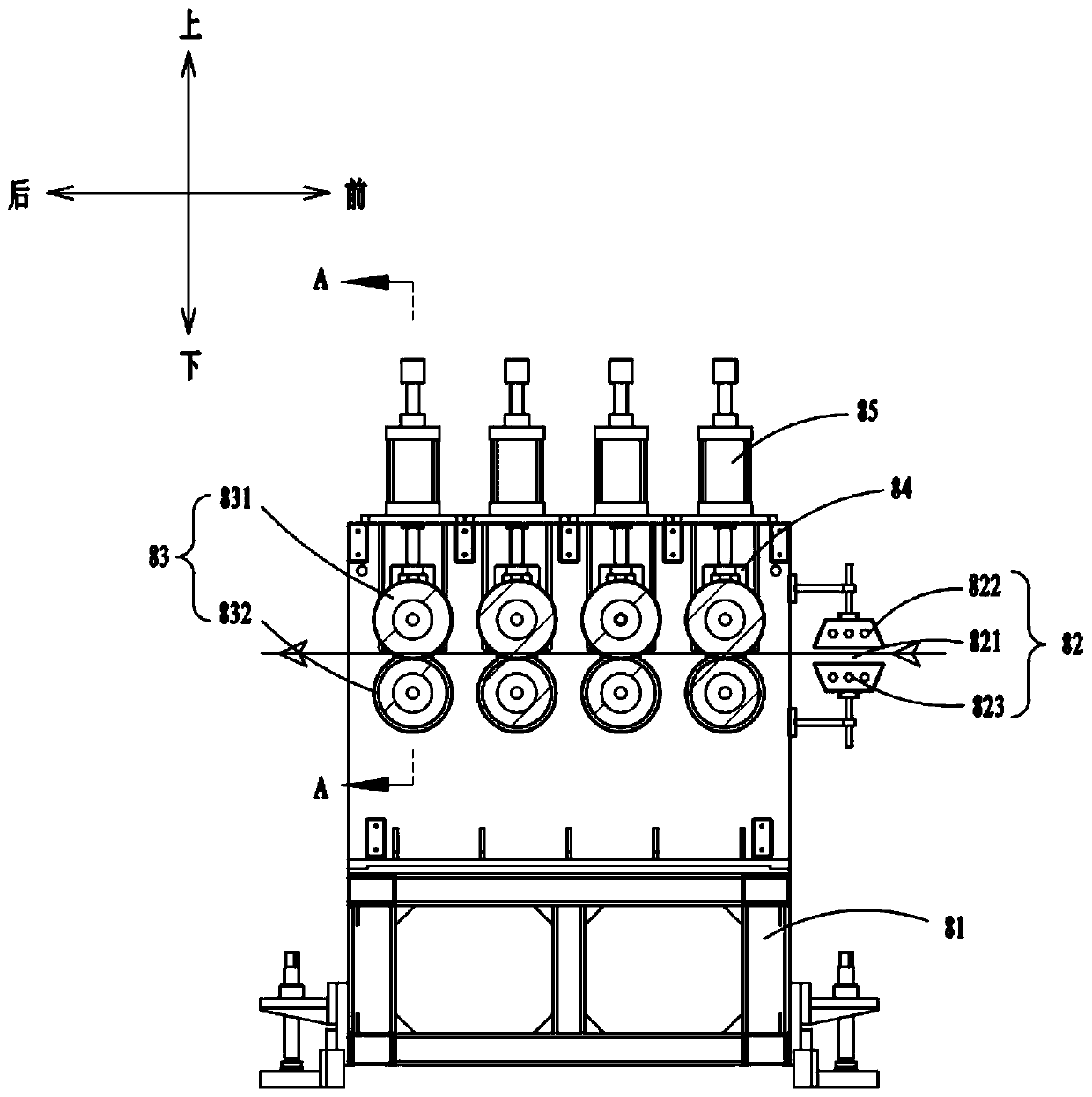 PP wave plate production line