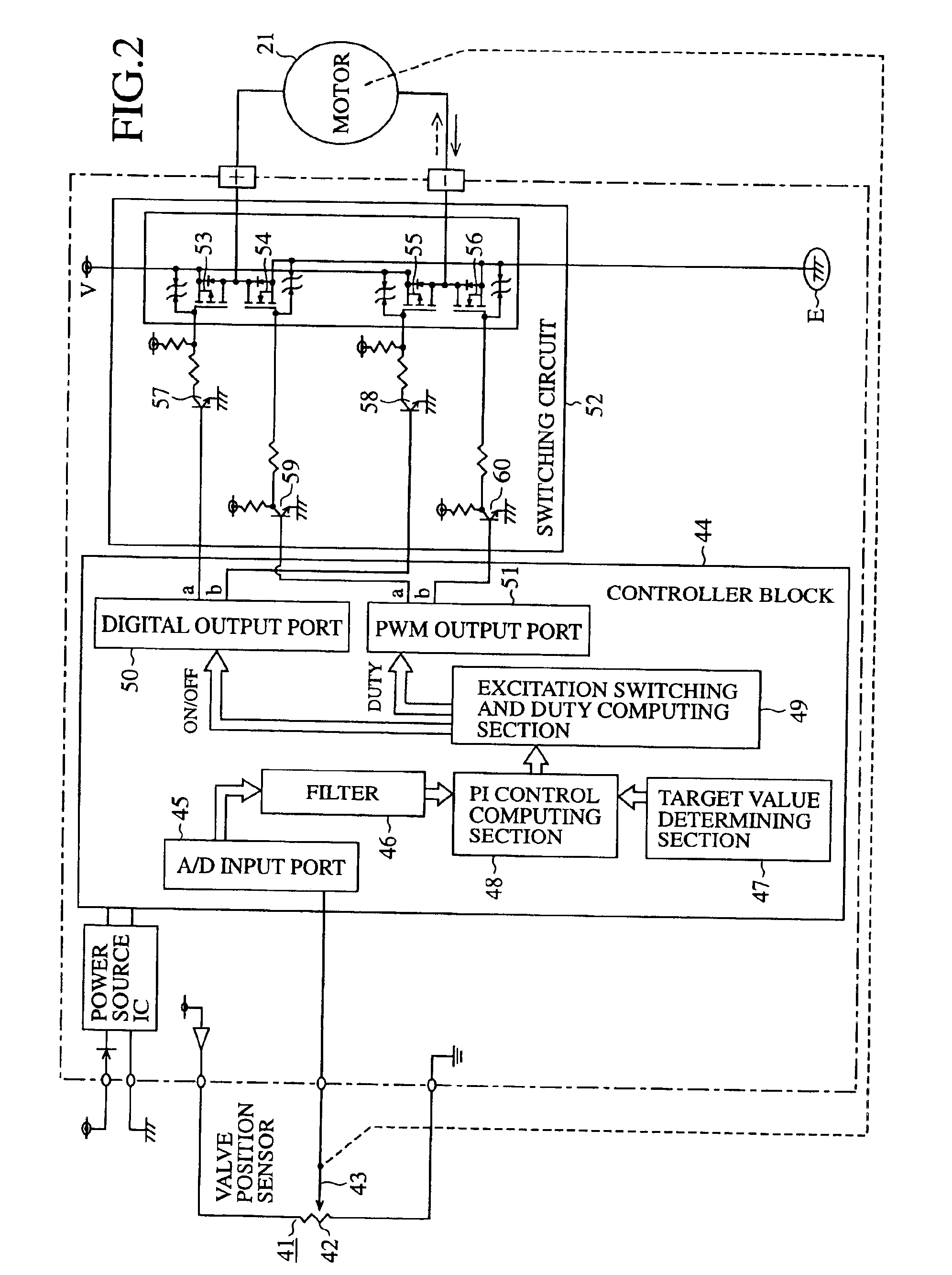 Brake for DC motor