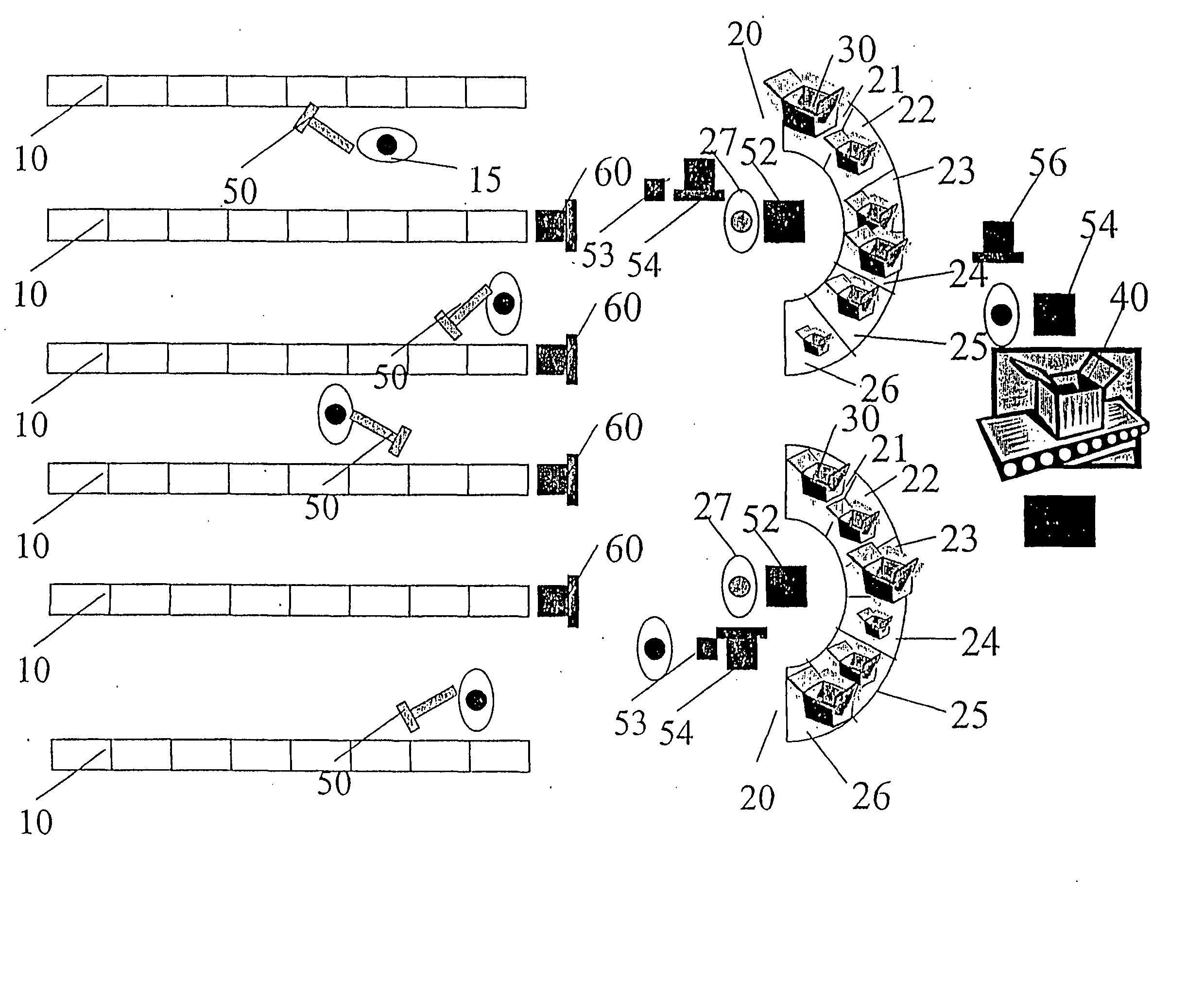 Order-handling inventory management system and method