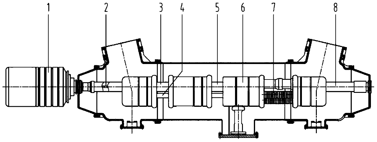 Simulation method and system for electric arc of double-fracture circuit breaker