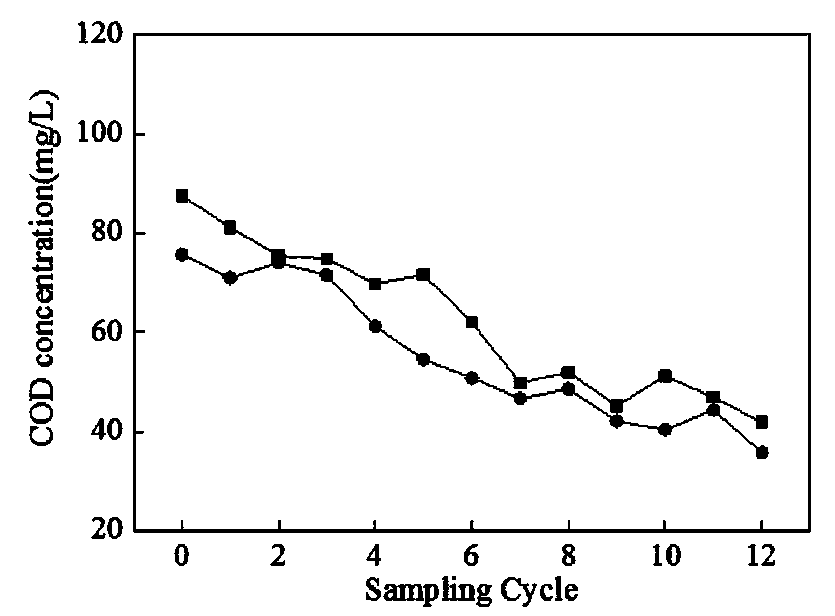 Construction method and application of immobilized biological bacterium agent for micro-polluted water source