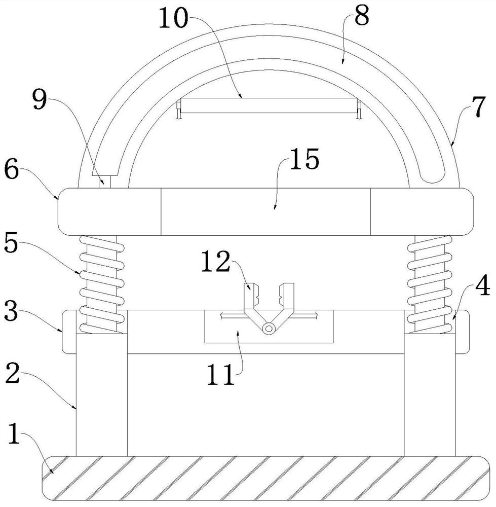 Lamp radiation intensity testing equipment