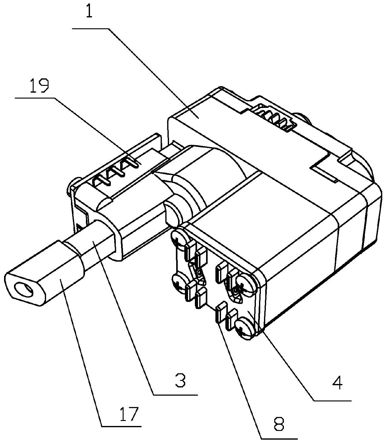 A lock control device for a smart bicycle