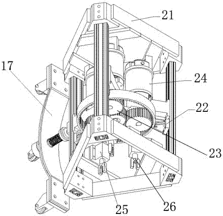 Pipeline dredging device for concrete pump truck