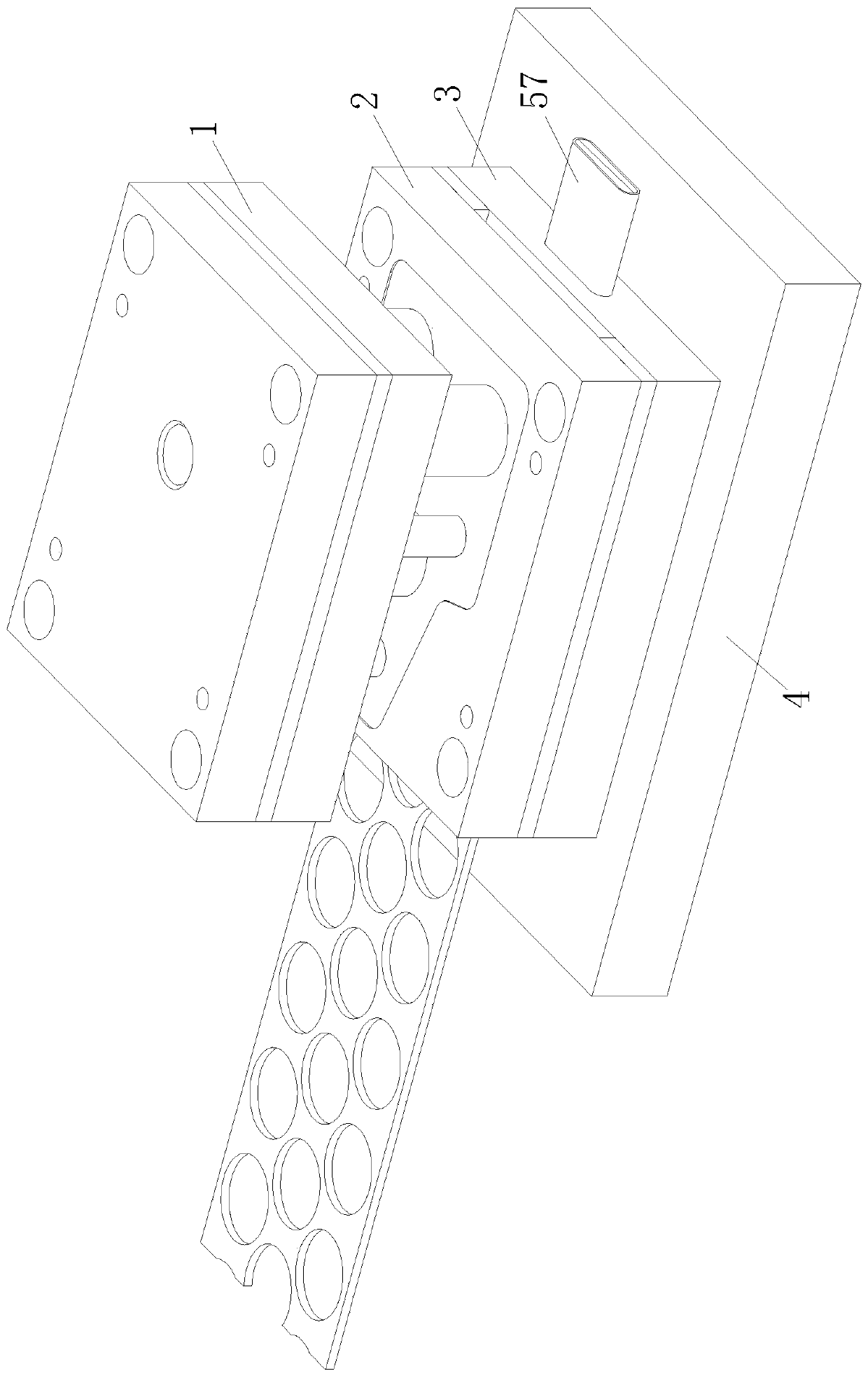 Punching process of sheet metal part