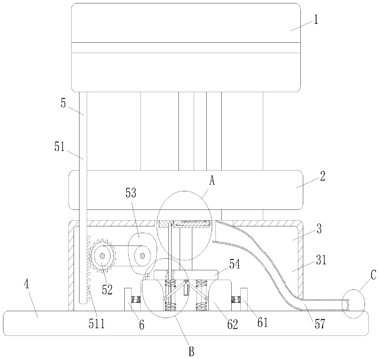 Punching process of sheet metal part