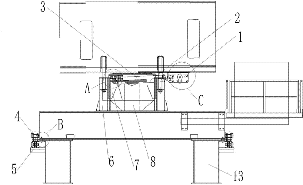 Propelling trolley