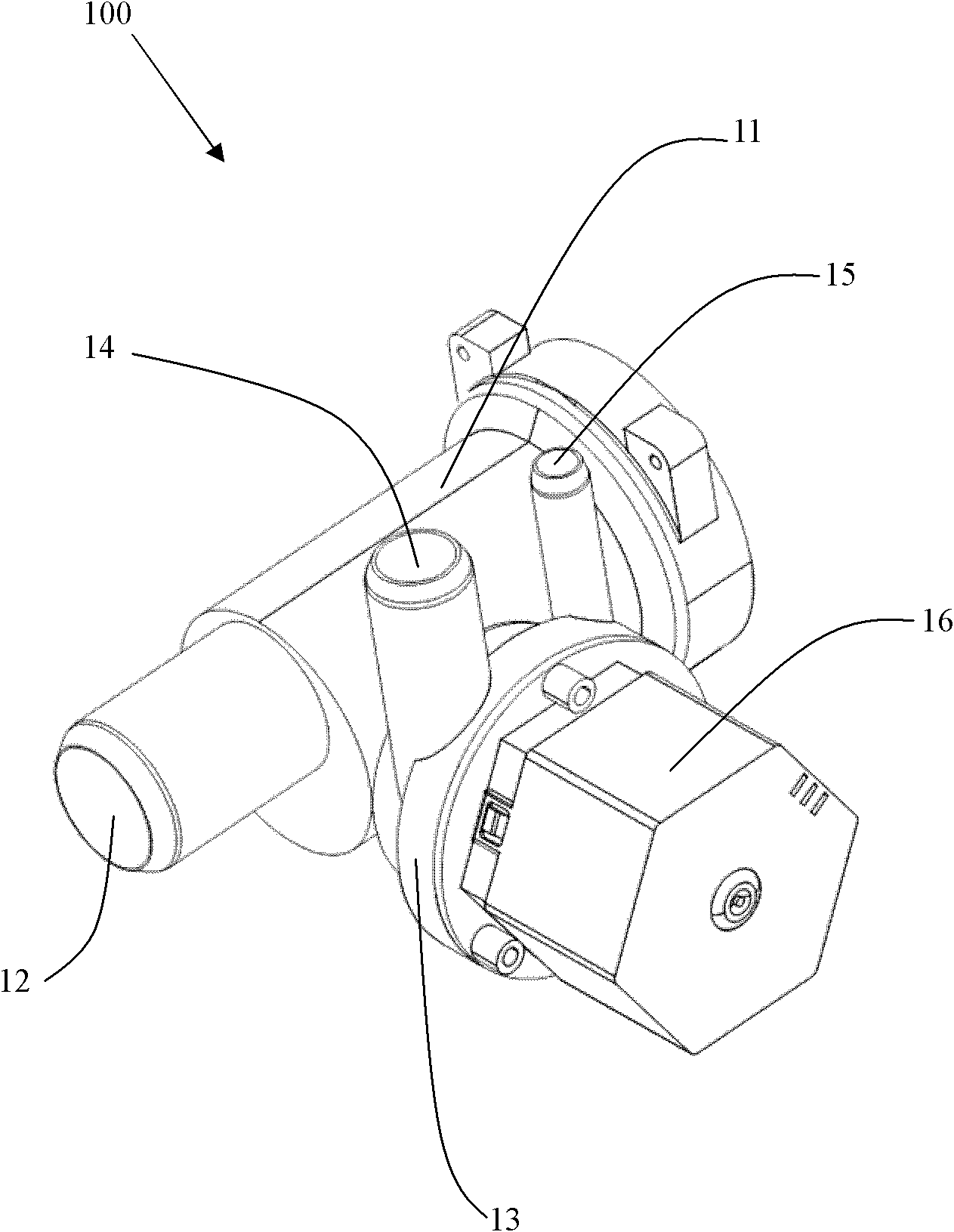 Water pump and washing machine provided with same