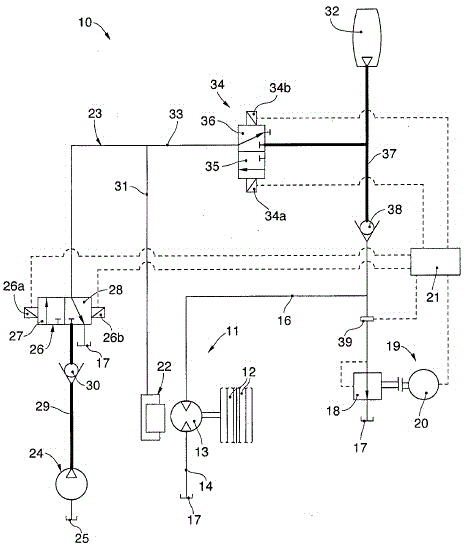 Safety plant for a cable stretching machine, corresponding method and stretching machine using said plant