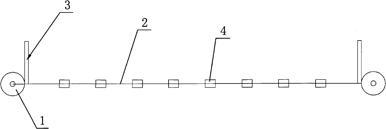 Method for arresting large-tonnage ships