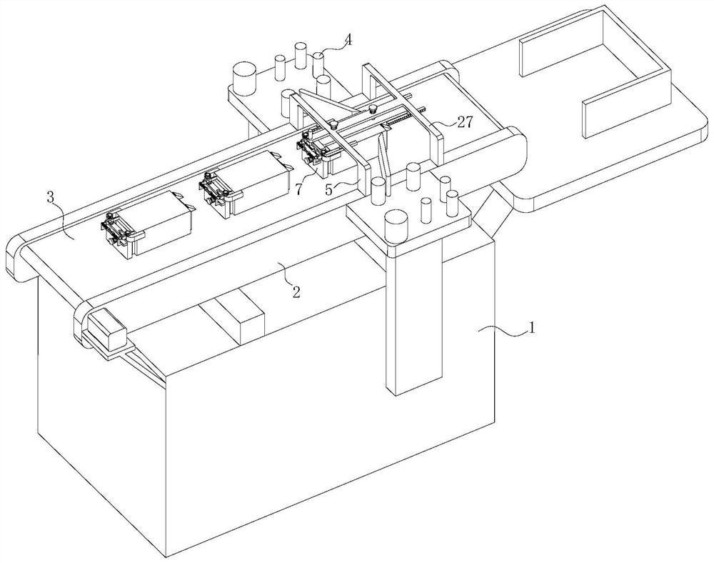 Double-side labeling machine for packaging