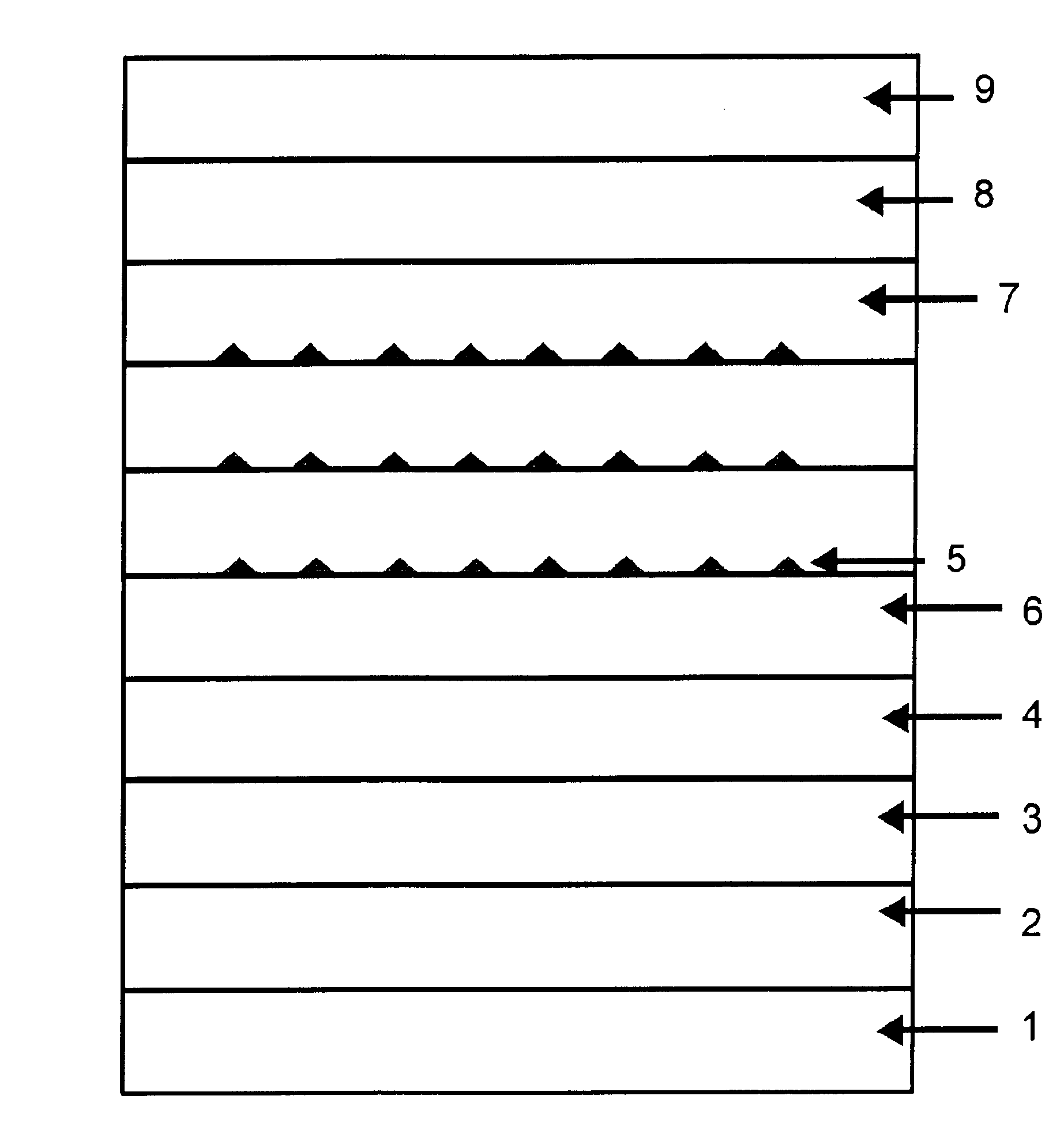 Structure of quantum dot light emitting diode and method of fabricating the same