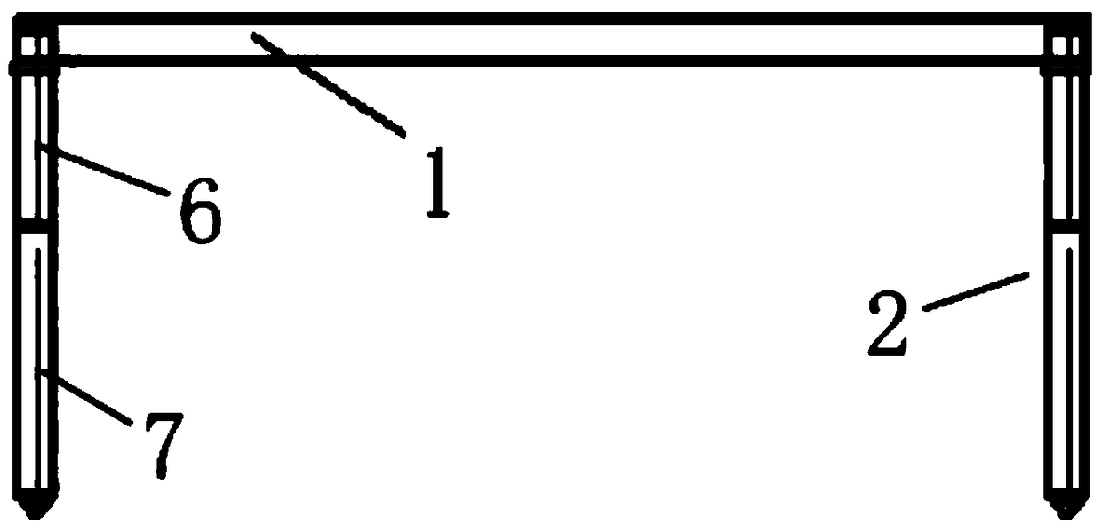 Tunnel driving shield support and supporting method