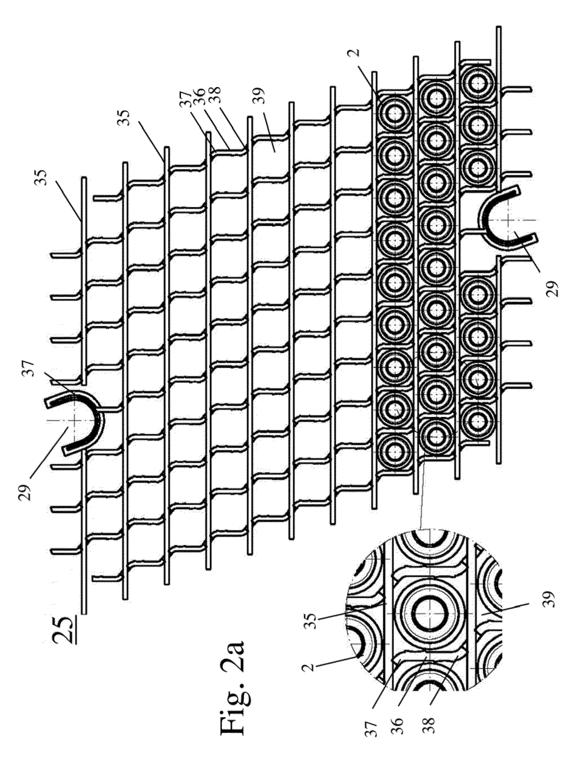 Process and apparatus for treating containers for storing substances for medical, pharmaceutical or cosmetic applications