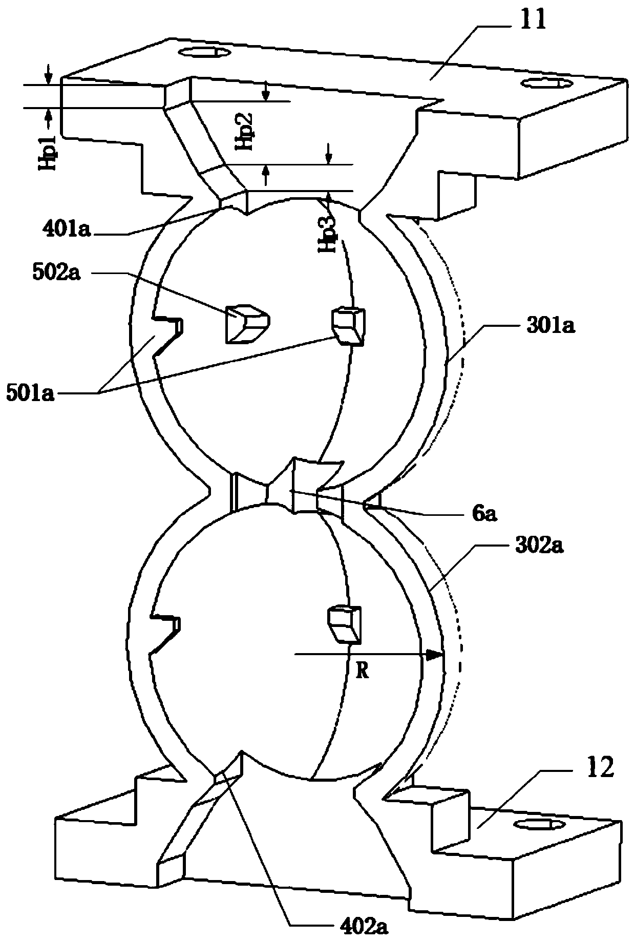 Deformed ellipsoidal resonant cavity and tuning-free dual-mode waveguide filter based on same