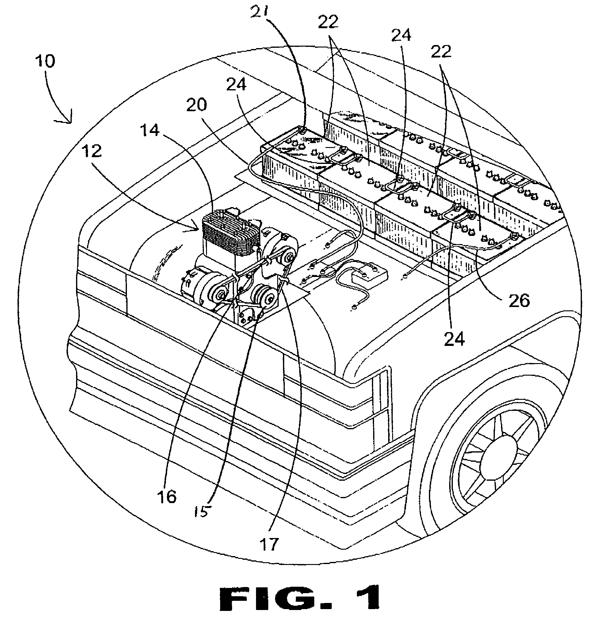 Cart charge system