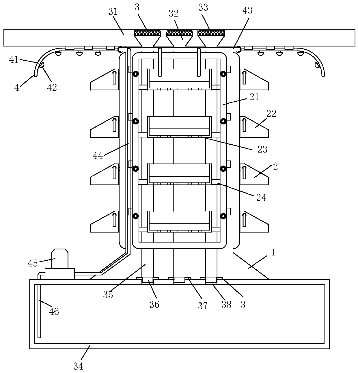 Bridge heat insulation roadbed