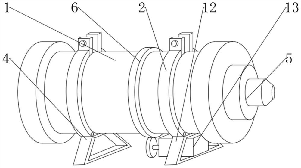 A ball mill automatic speed regulation system and method