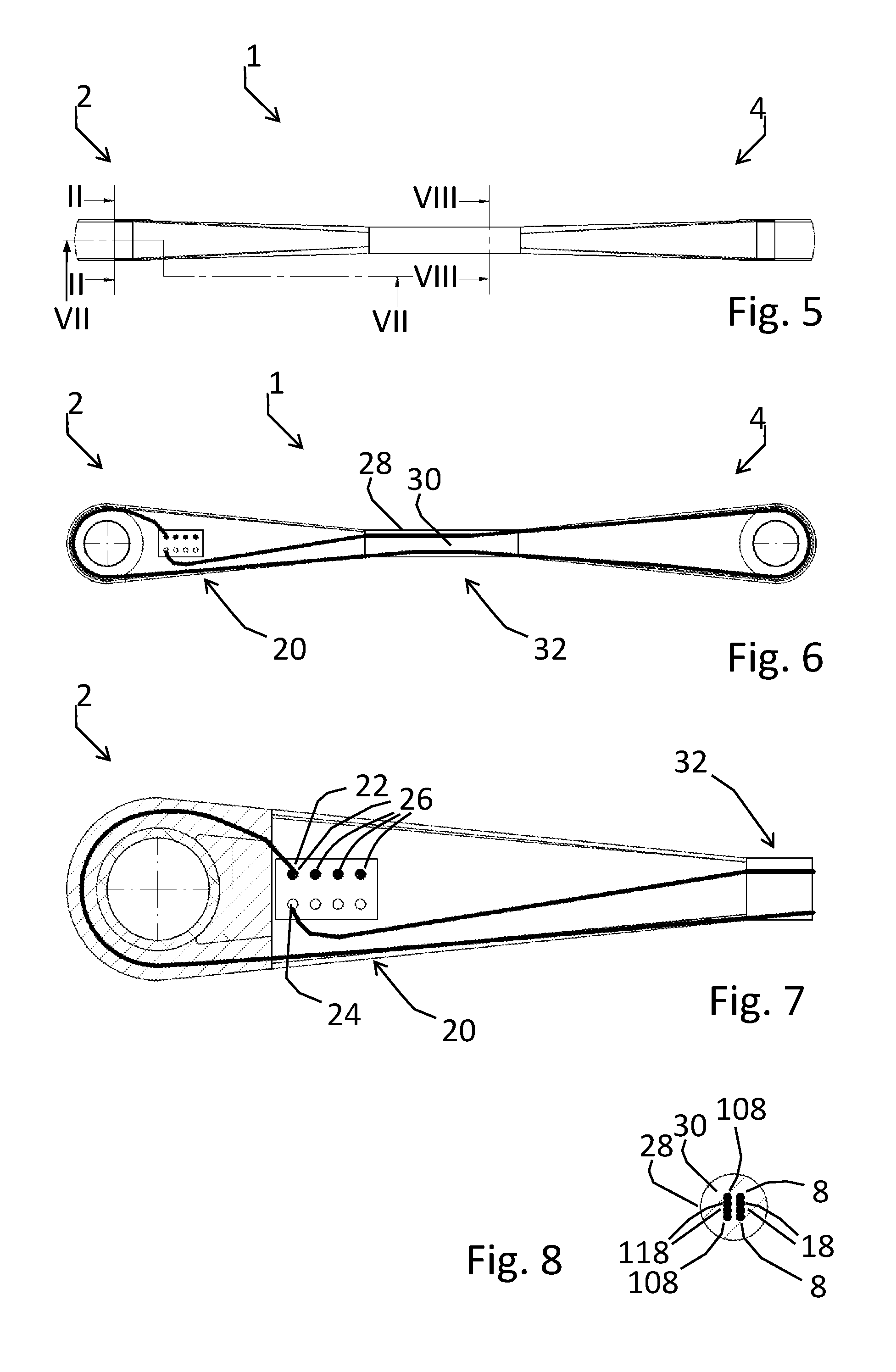 Cable and method for monitoring a cable