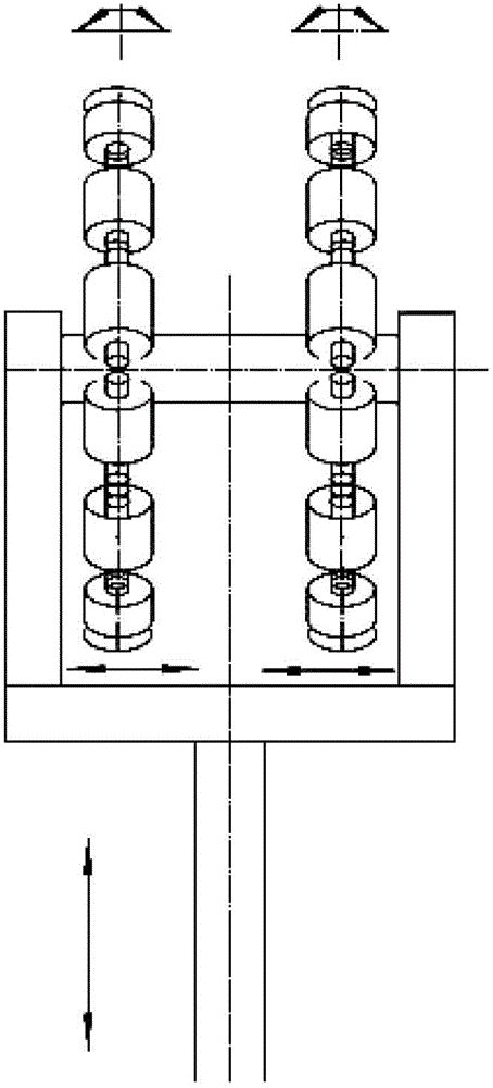 A floating winding device and winding method thereof