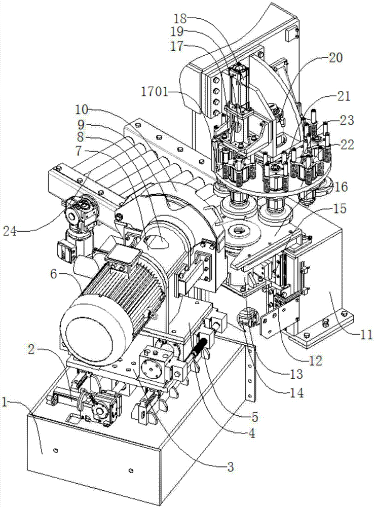 Floating grinding device for multi-specification castings