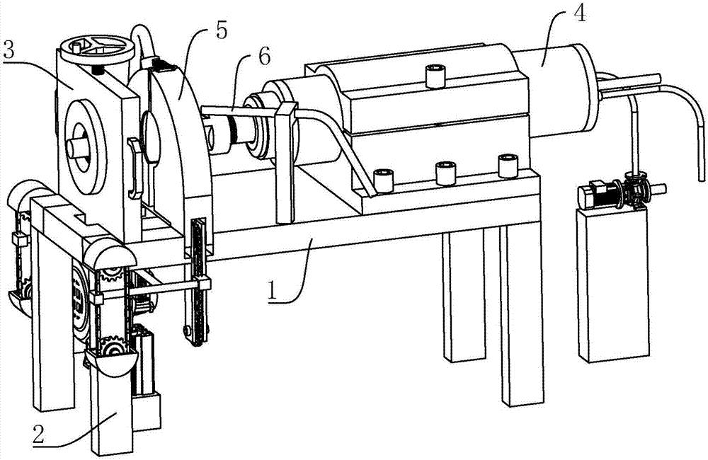 High-speed grinding machine special for preformed armor rods