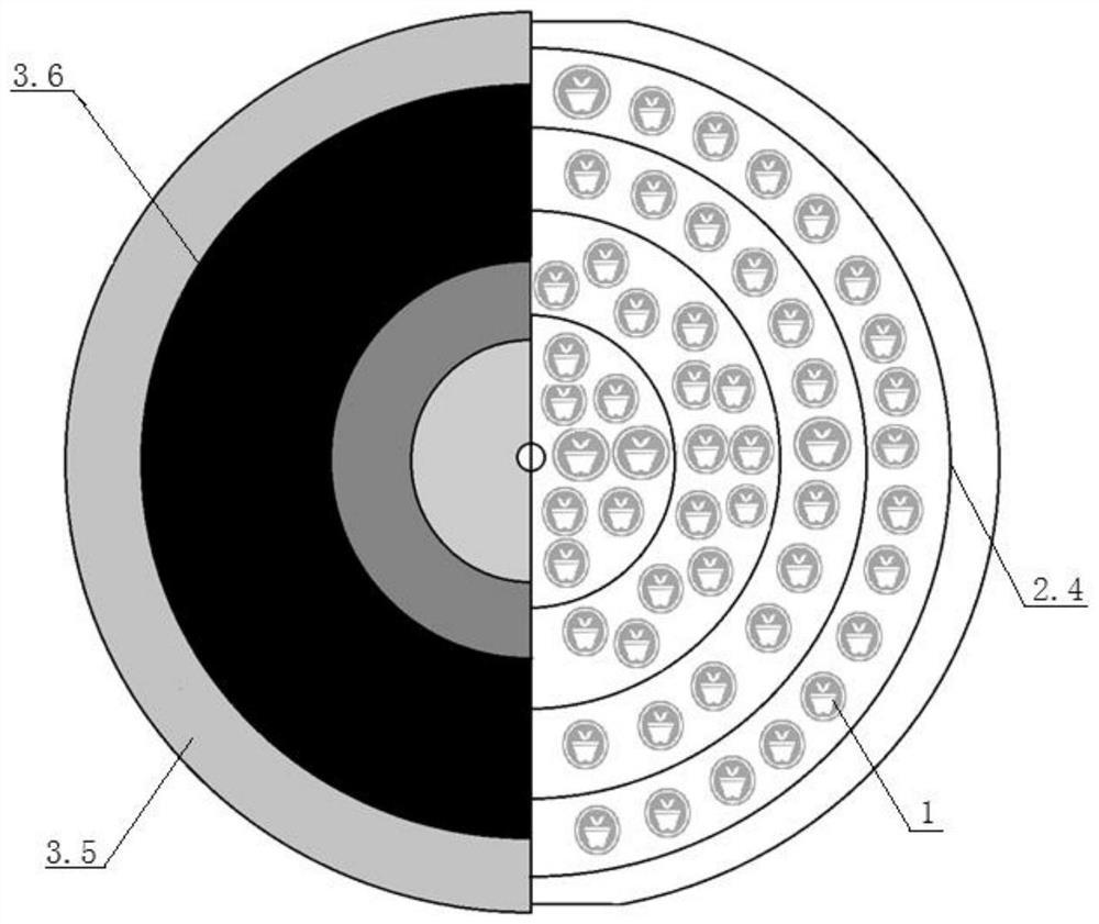 A green and environmental protection outdoor dust suppression device using solar thermal energy