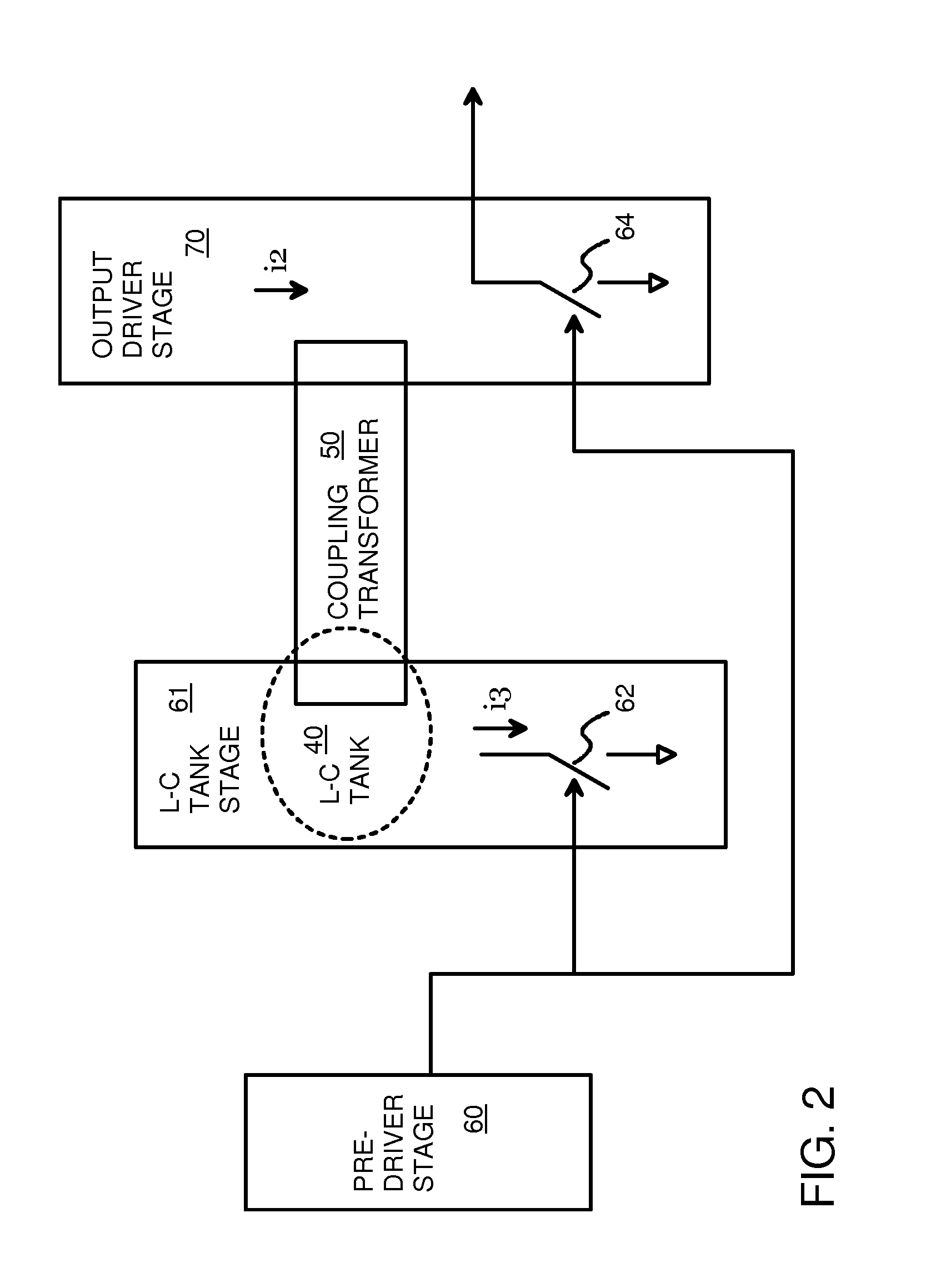 Re-Driver with Pre-Emphasis Injected Through a Transformer and Tuned by an L-C Tank