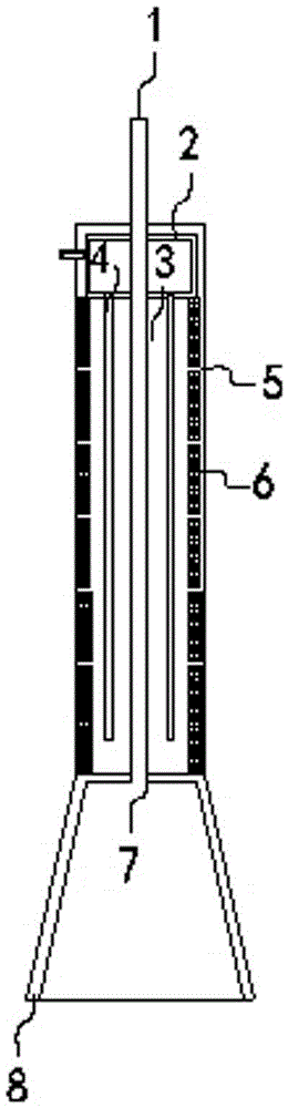 Molten-iron desulphurization spraying gun