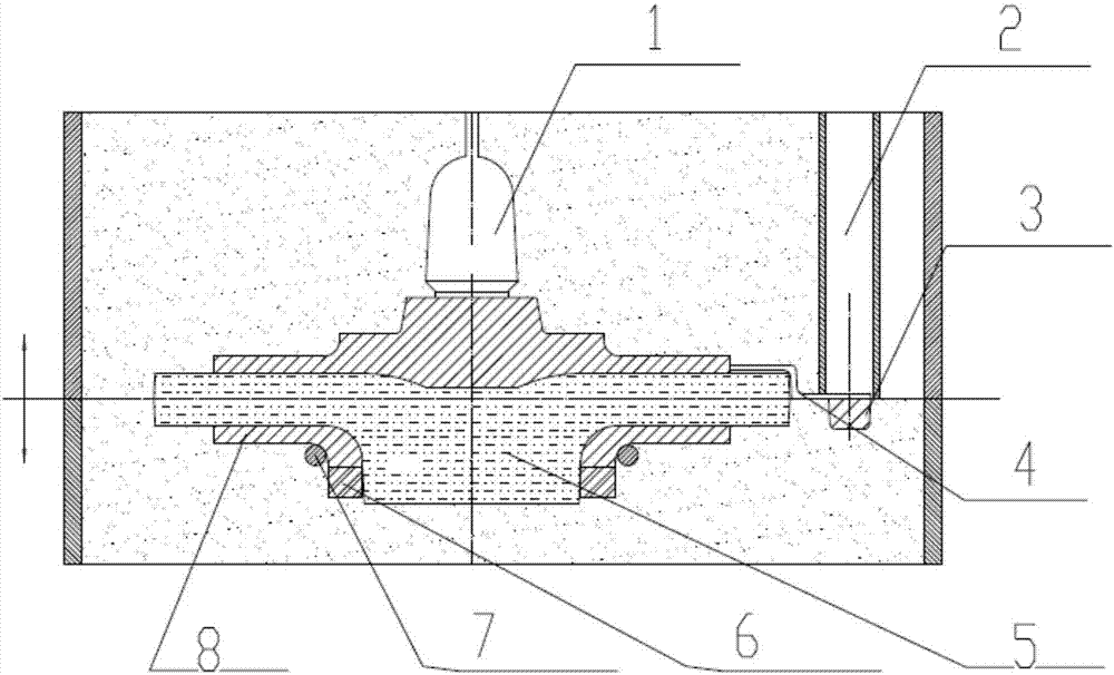 Stainless steel impeller for phosphoric acid slurry pump and its preparation method