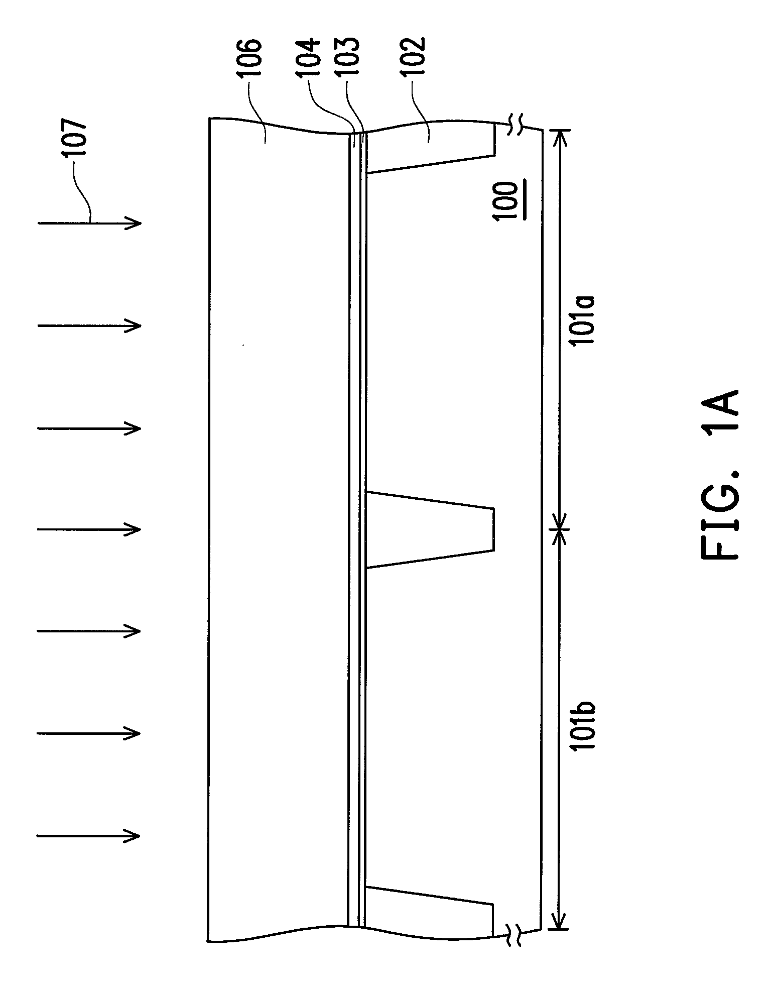 Semiconductor device with trench of various widths