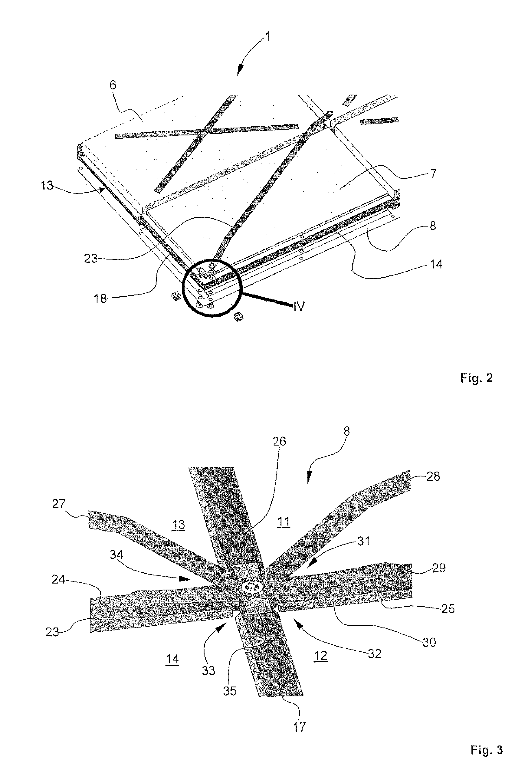 Sound-absorbing element for transport means, in particular for aircraft