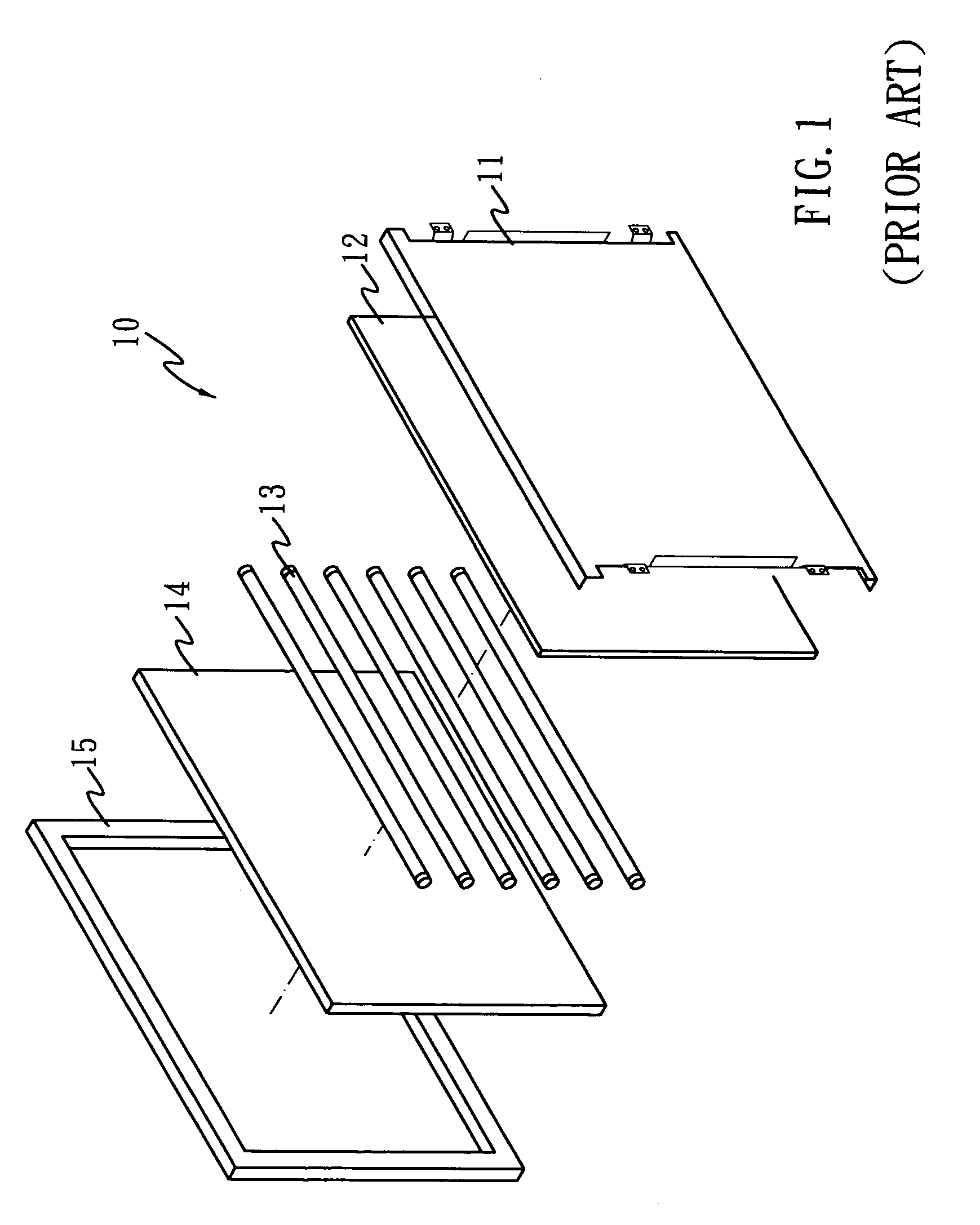 Backlight module having a truss type structure