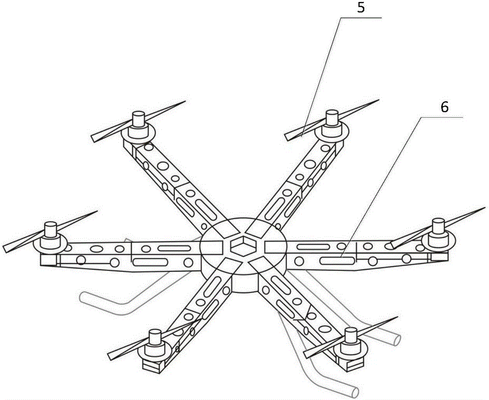 Wind disturbance preventing unmanned aerial vehicle