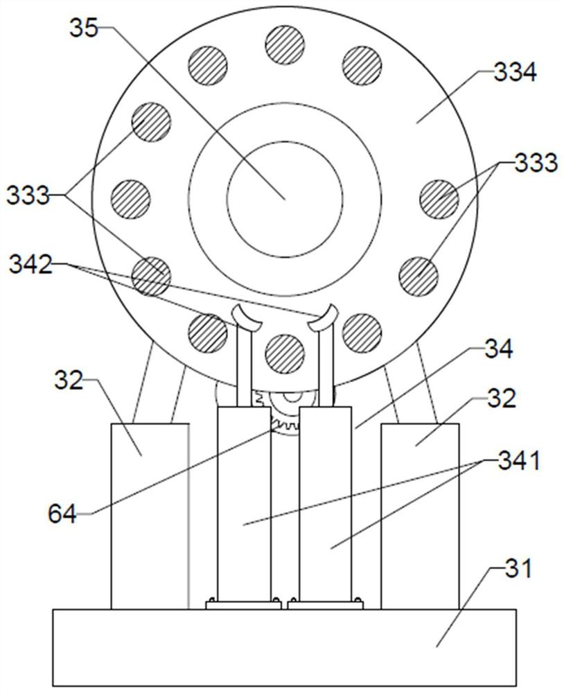 Aluminum material extruding machine with automatic material conveying structure and using method of aluminum material extruding machine