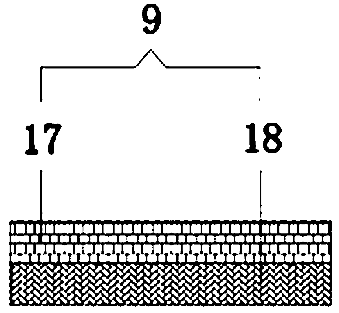 Rainwater collecting and irrigating device for farm